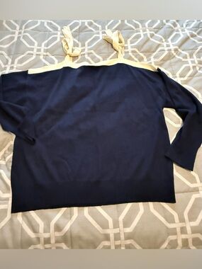 J. Crew Merino Wool Cold Shoulder Sweater